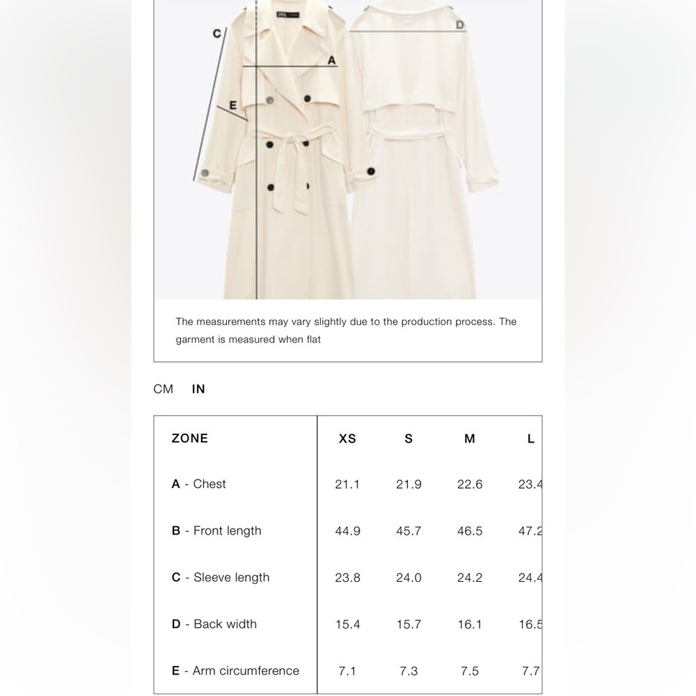 VIRAL NEW ZARA
Water-Repellent Trench Coat
TOFFEE SIZE XS and M
🚨NO DISCOUNT - Picture 11 of 11